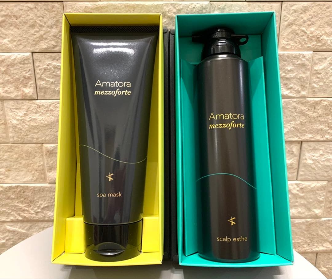 【新品未開封】【頭皮ケア】アマトラ　メゾフォルテ　スカルプエステ　スパマスク