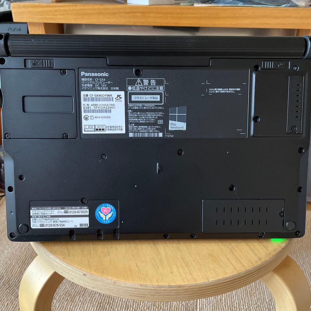 レッツノートcf-sx4 希少黒corei7 メモリ8GB SSD480GB - メルカリ