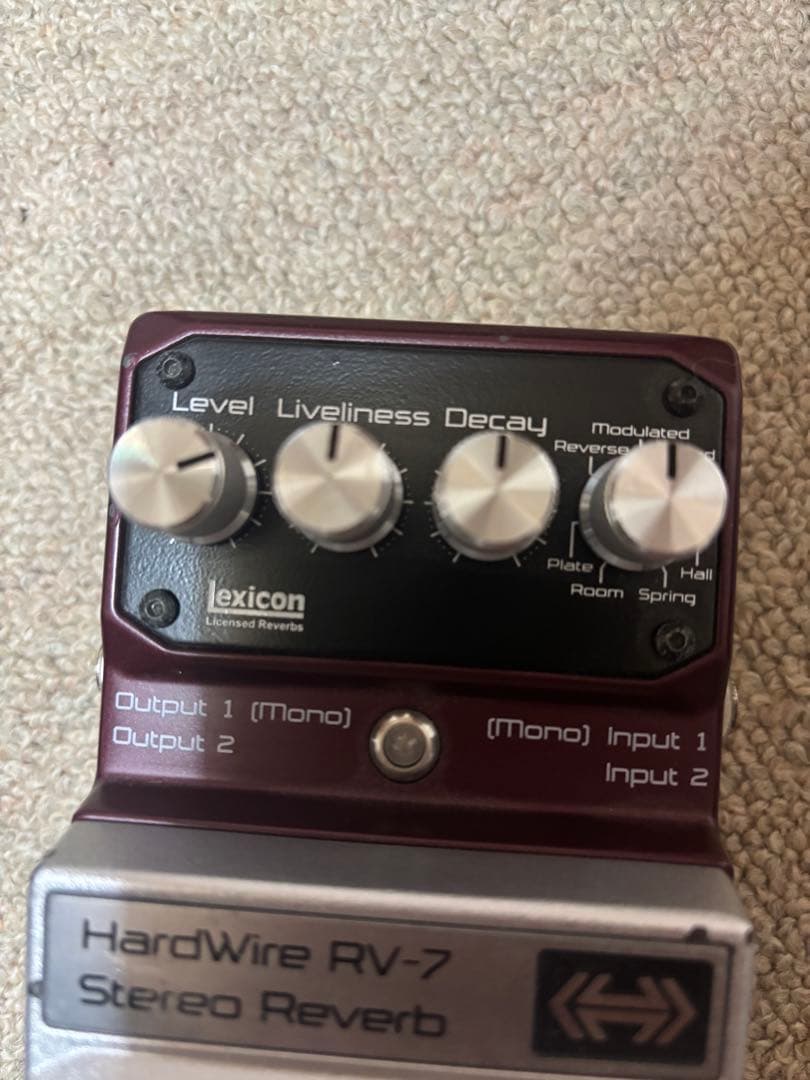 最終値下げ　箱付き　DigiTech HardWire RV-7