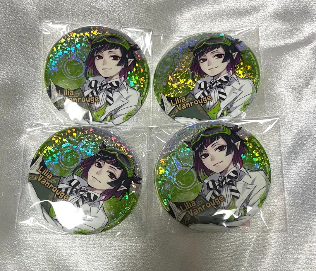 ツイステッドワンダーランド リリア namco限定 プライズ缶バッジ 実験