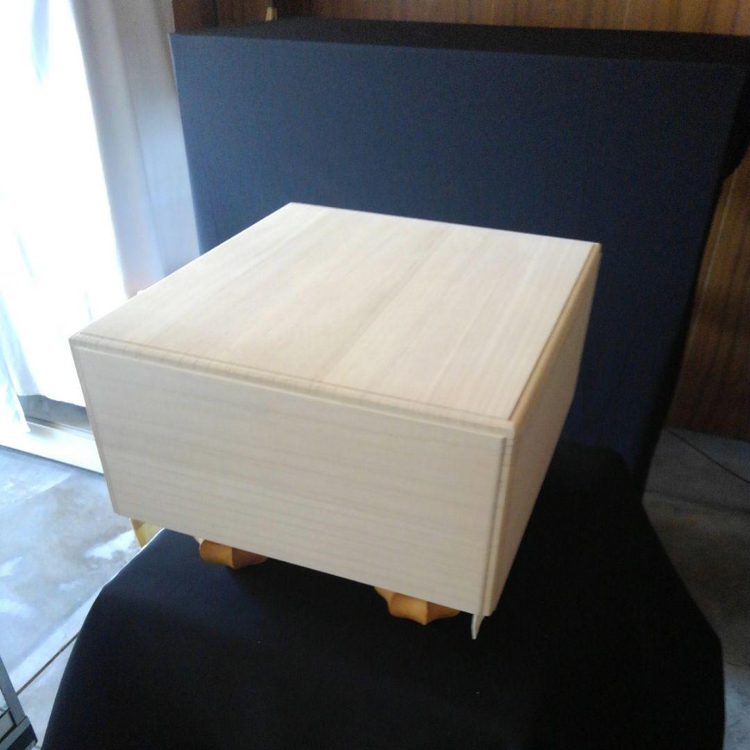 【国産　本榧　5寸将棋盤　天地柾】 本榧足付将棋盤 4寸2分（天地柾） sa40049 | 前川榧碁盤店