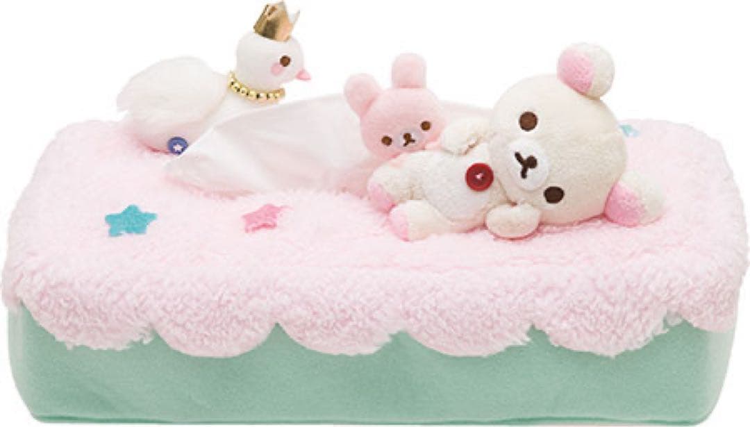 コリラックマ ティッシュケース カバー