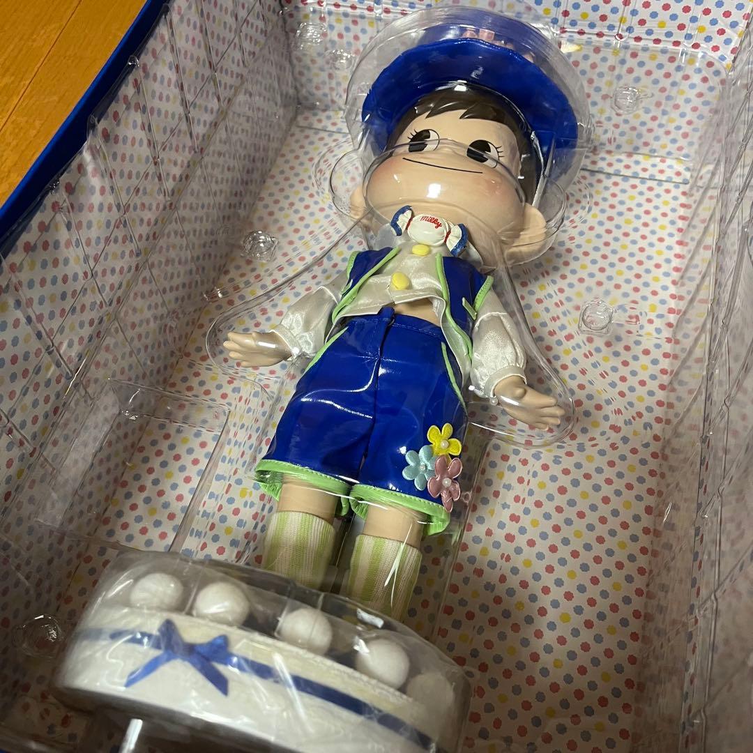 美品】不二家 ペコちゃん ポコちゃん 60周年 ビスクドール ペア2011