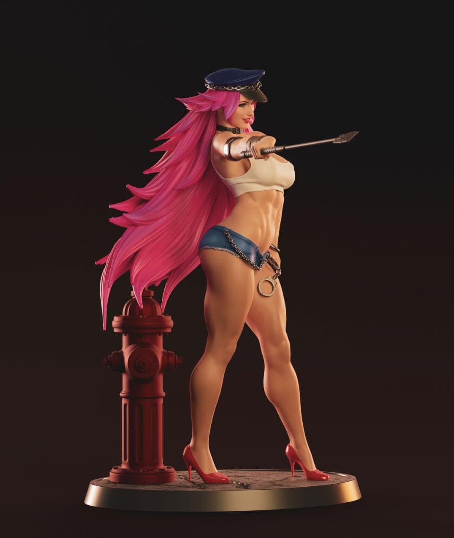 1/4　未塗装 未組立　フィギュア　ガレージキット　ポイズンキス