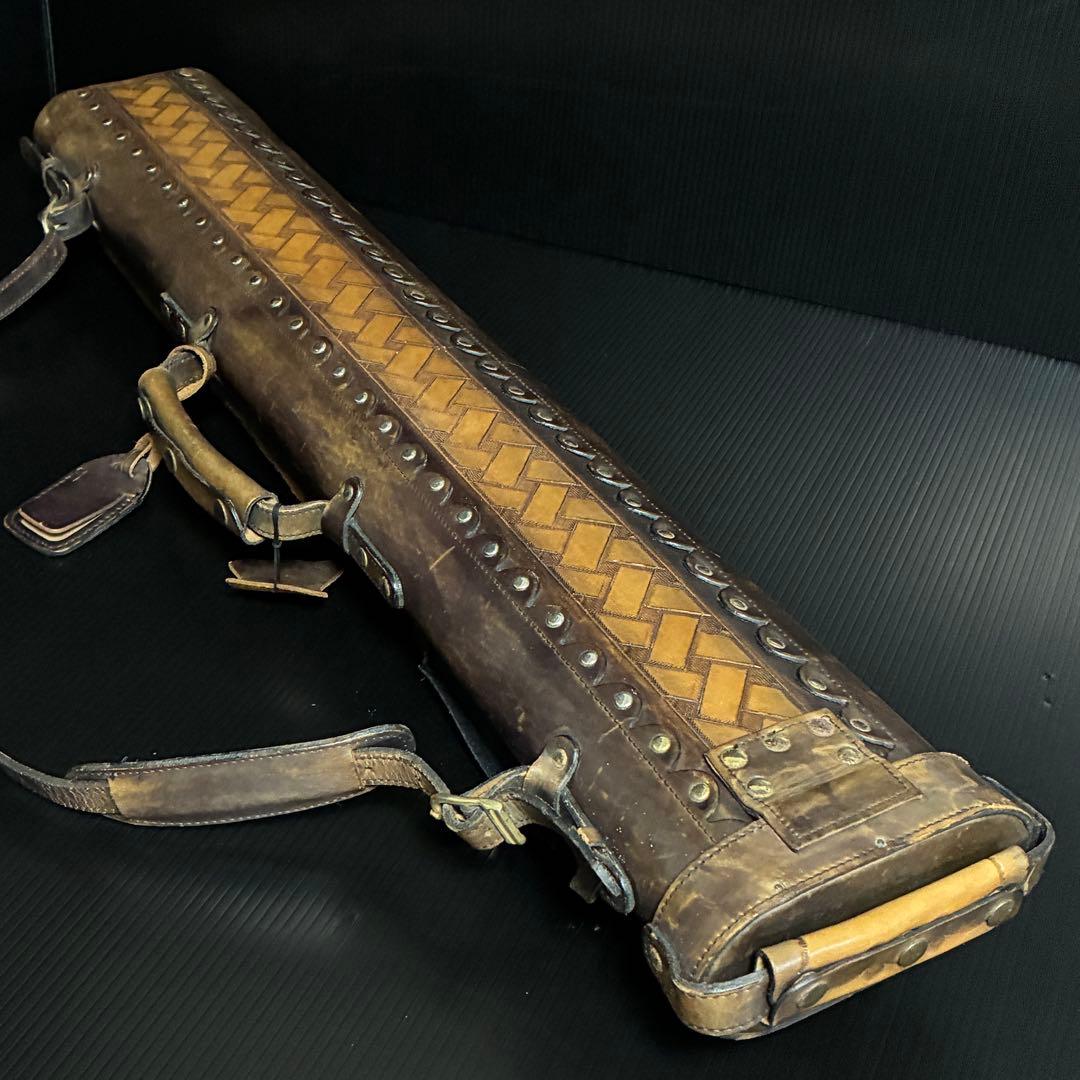 本革 ビリヤード キューケース 2B4S ヴィンテージ 重厚 約2.2kg - メルカリ