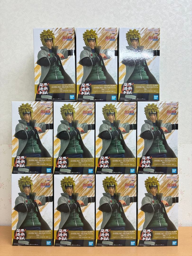 NARUTO ナルト 疾風伝 忍界造形列伝 波風ミナト　11個セット
