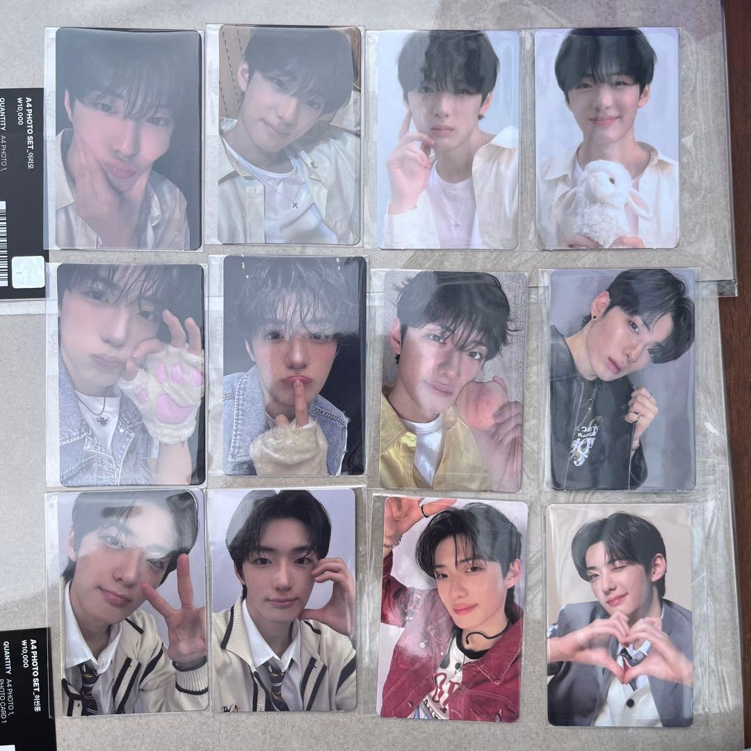 ボイプラ アーカイブ展 韓国 サンヒョン トレカ 12枚 コンプ