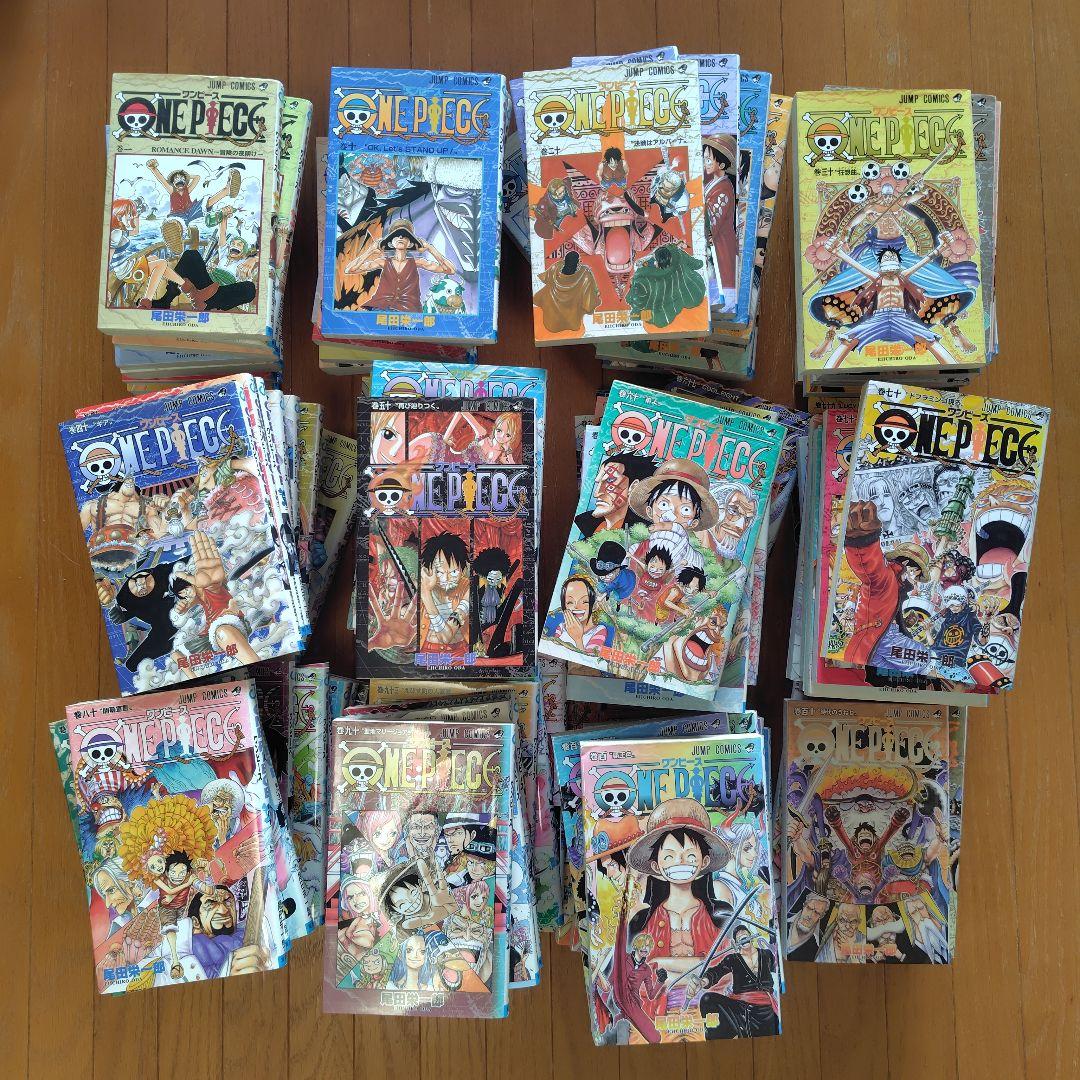 ONE PIECE 全巻セット 1～113巻、0巻、ブルー ファンブック
