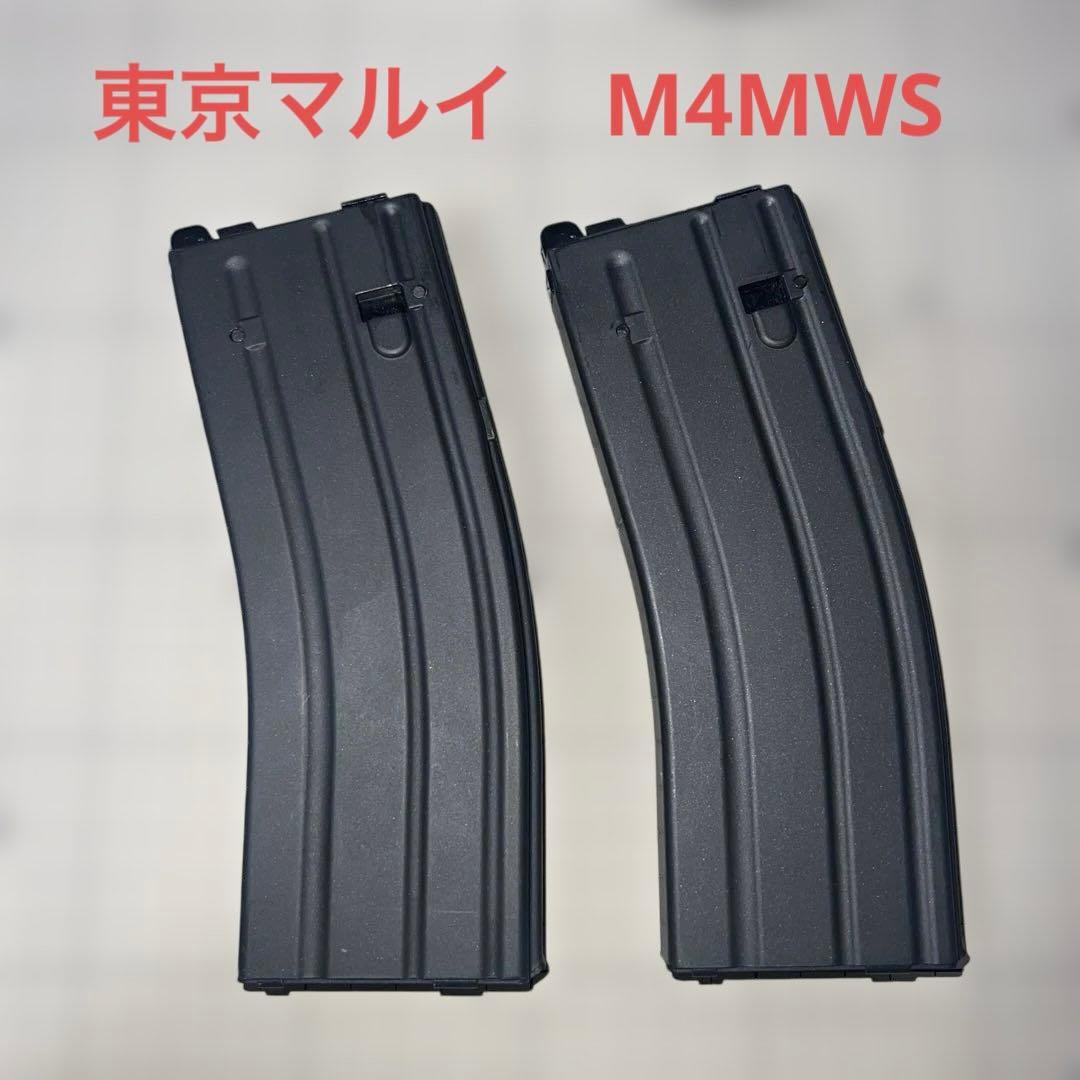 東京マルイ製　ガスブロ　M4MWSスペアマガジン2本セット