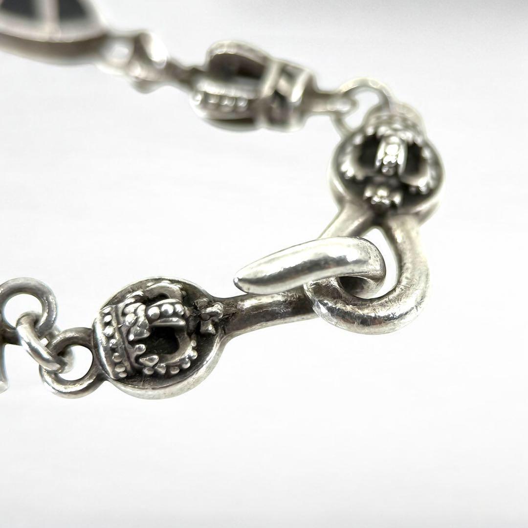 極希少】ジャスティンデイビス カメオ クラウン ネックレス 925 - メルカリ