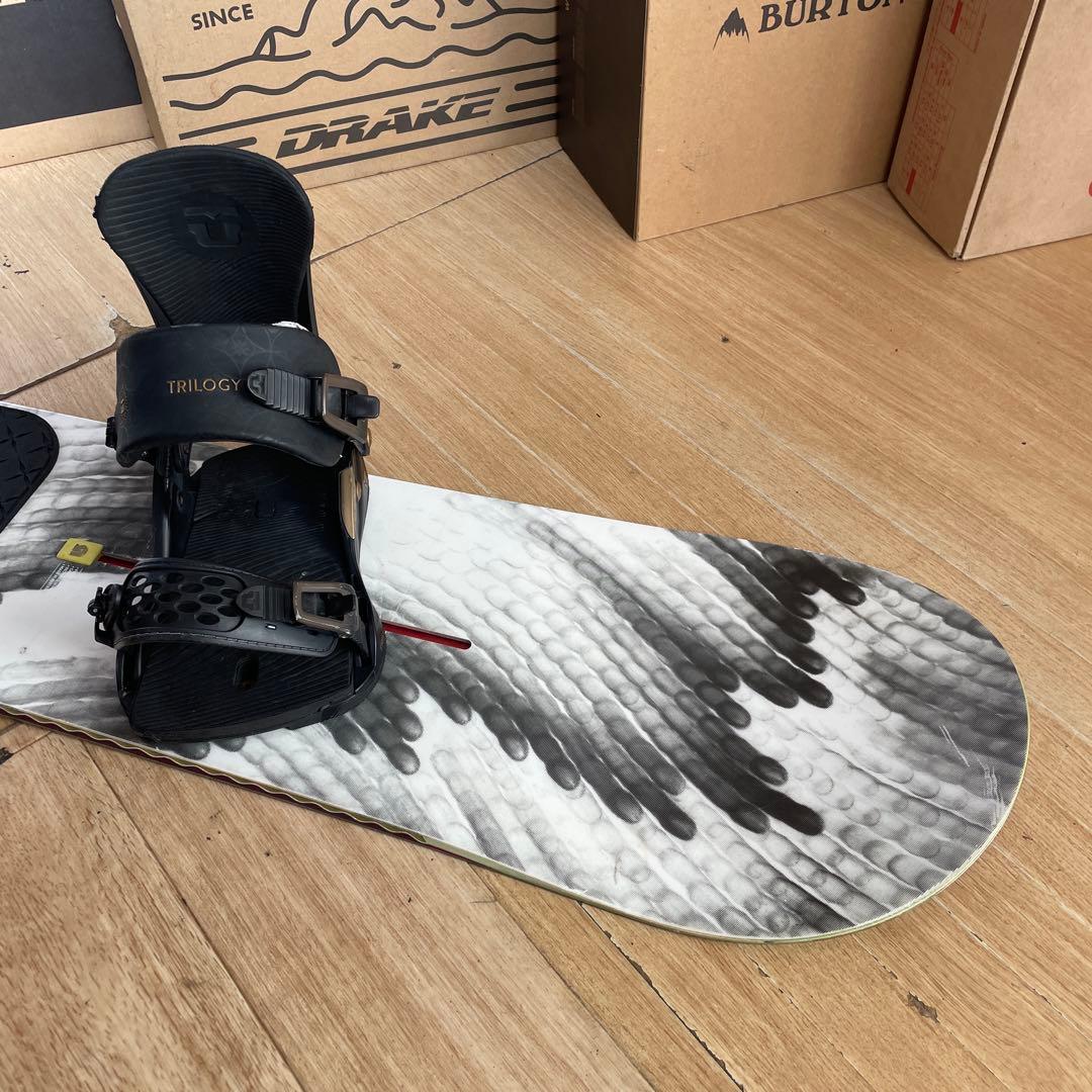 BURTON feelgood バートン バインディング付 スノーボードセット