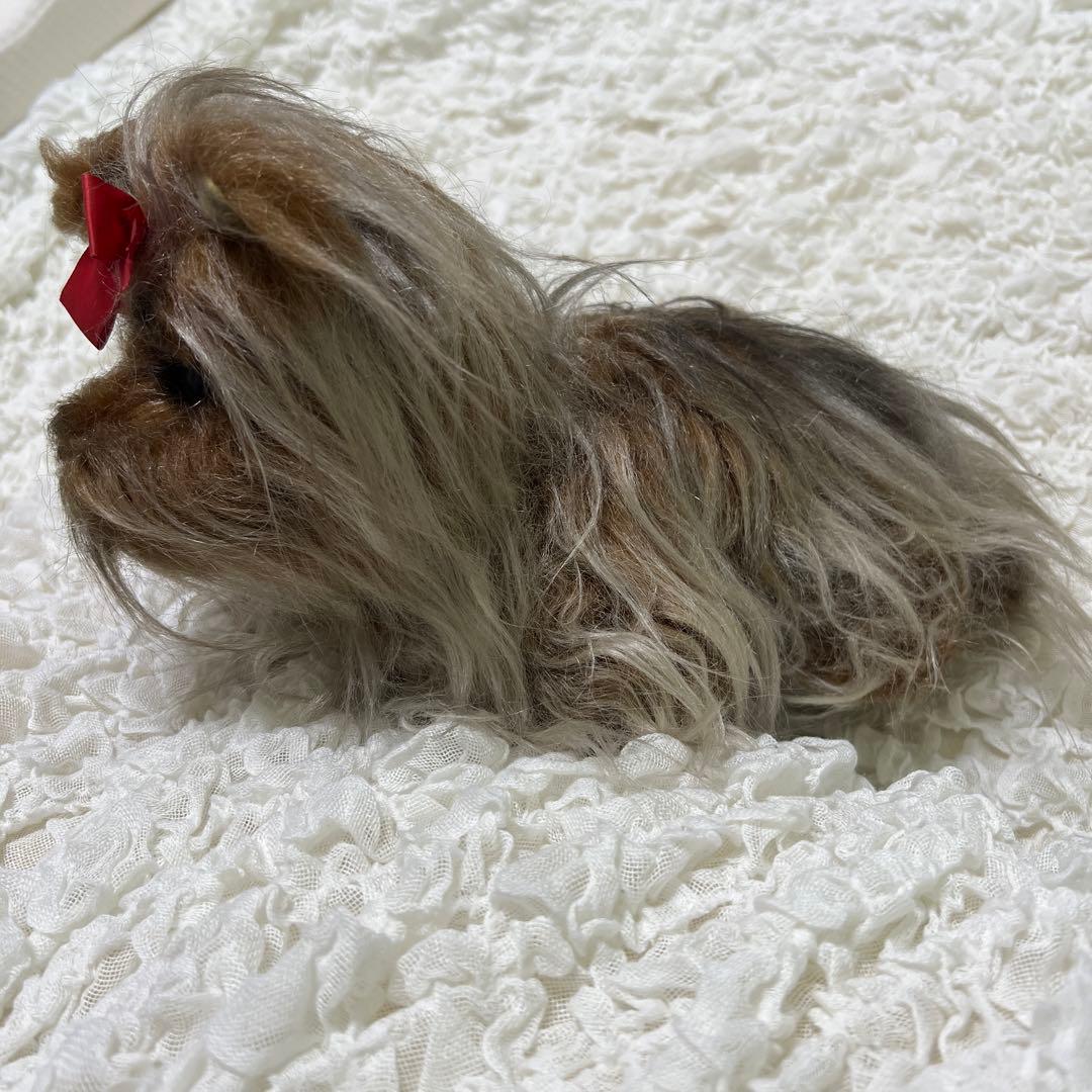 レア 吉徳 ぬいぐるみ 犬 ヨークシャー・テリア ヨーキー ファイン