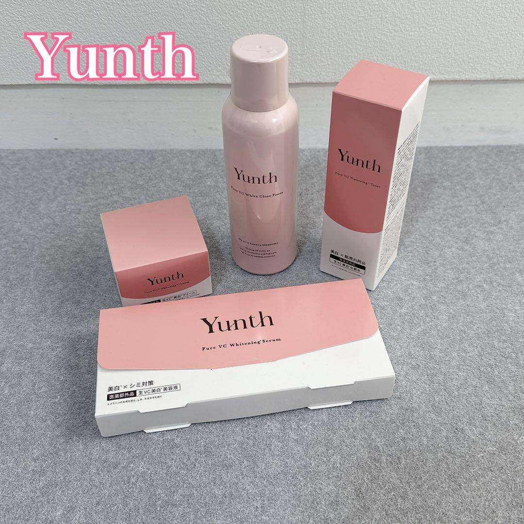 新品未開封 Yunth ユンス 美容液 ローション クリーム 洗顔 生VC