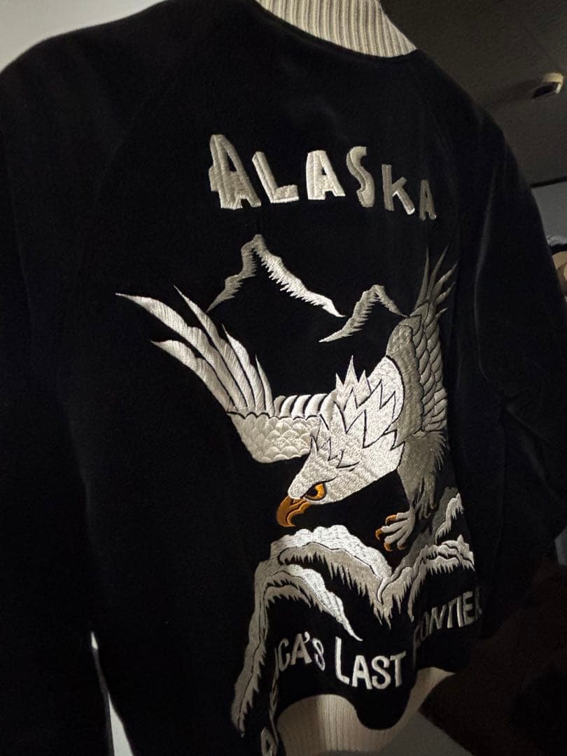 ALASKA 別珍スカジャン