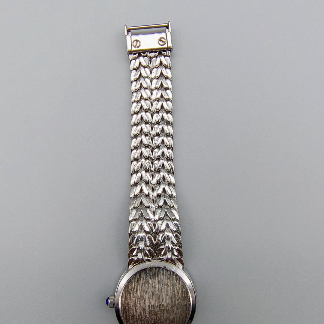 鑑定済青タグ Waltham ウォルサム 腕時計 シルバーブレスレット 銀製