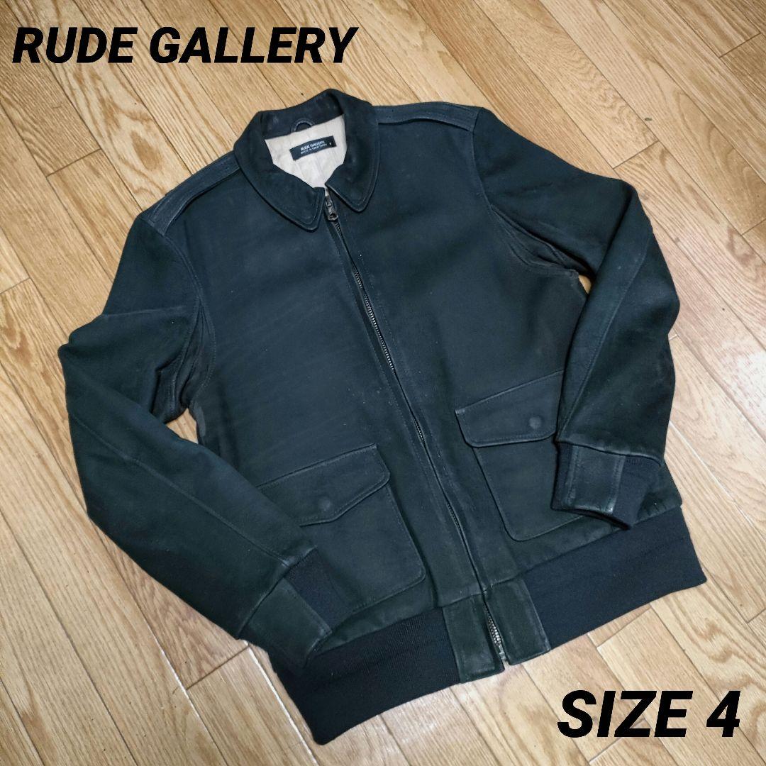 RUDE GALLERY ルードギャラリー ヌバックA-2 レザージャケット JACKET : RADIO7 レディオセブン |RUDE GALLERY|ルードギャラリー