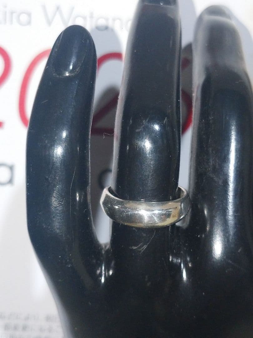 ティファニー　ナイフエッジシルバーリング　8.5号