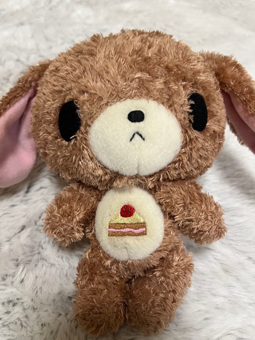 シュガーバニーズ くろうさ ケーキ刺繍 ぬいぐるみ 当時品 - メルカリ
