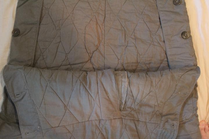 日本軍 日本陸軍 大日本帝国陸軍 軍服 第1種作業衣袴 冬衣