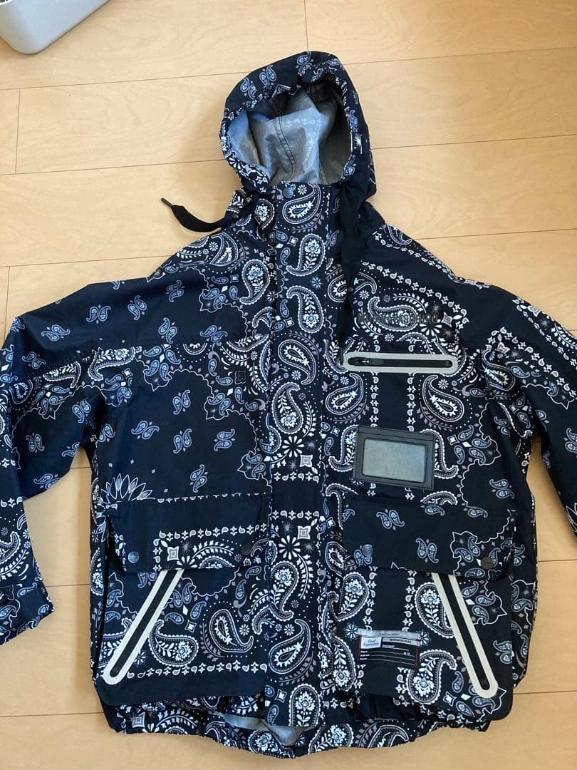 GU MIHARAYASUHIRO バンダナ柄 マウンテンパーカーS - メルカリ