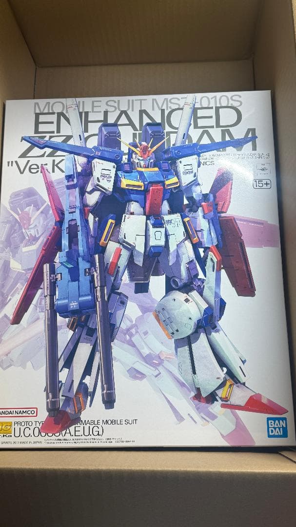 ＭＧ 1/100 強化型ダブルゼータガンダム Ver．Ka プレバン限定