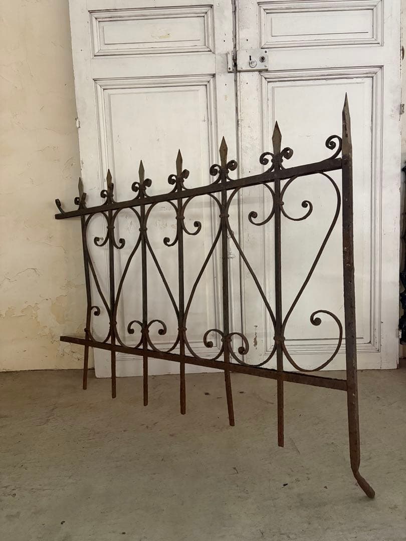 フェンス/フランスアンティーク フレンチアンティークアイアンフェンス【パディントン】｜アンティーク家具
