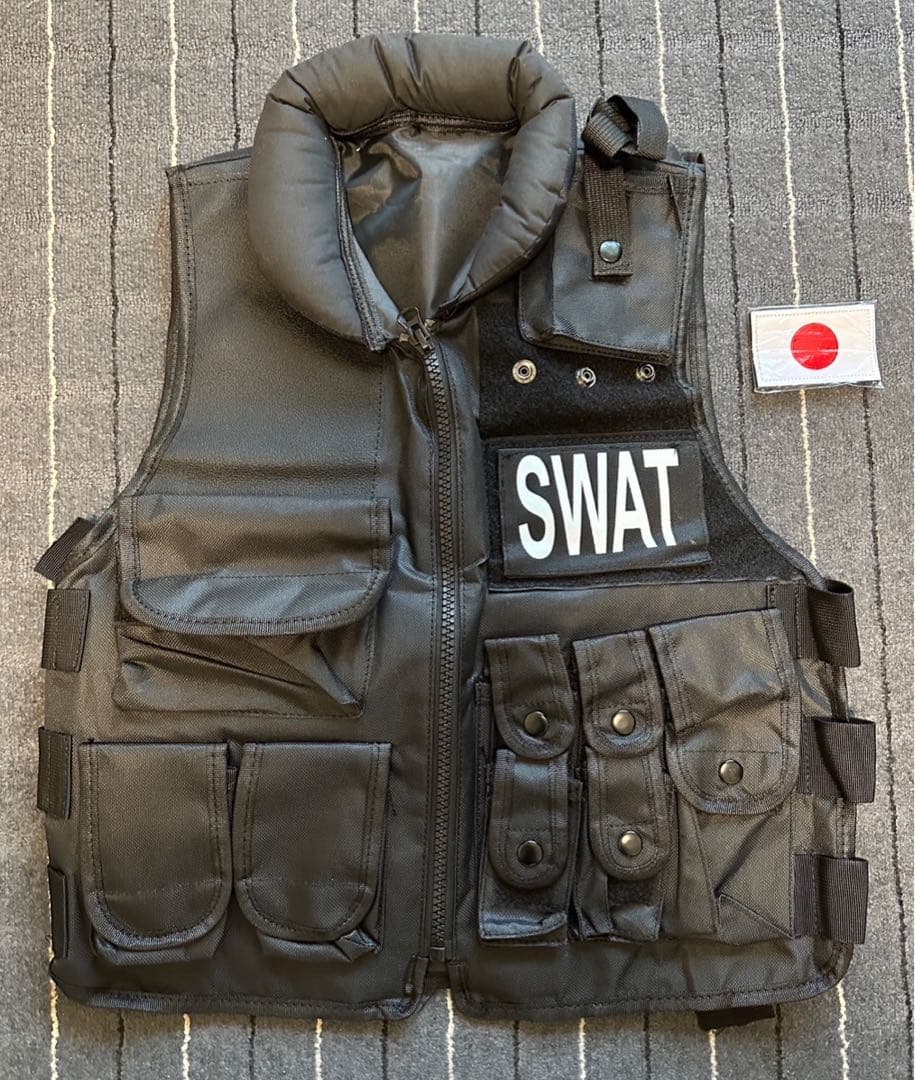 SWAT ベスト　日の丸　サバゲー　防弾チョッキ　ブラック 楽天市場】TAILOR JAPAN タクティカルベスト サバゲー ベスト 特殊部隊