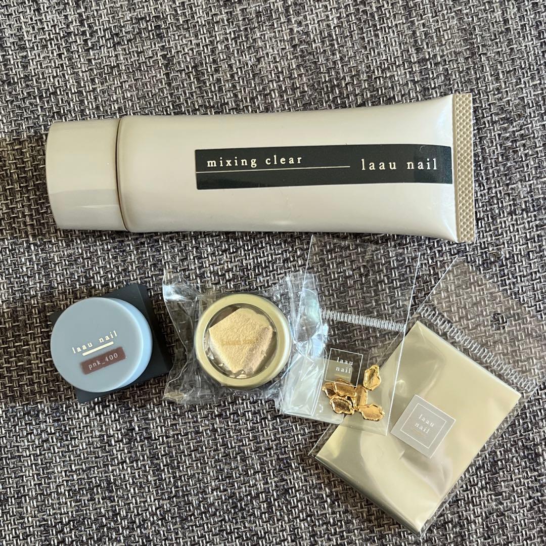laaunail ミキシングクリアジェル カラージェル ホイル 箔 パーツ