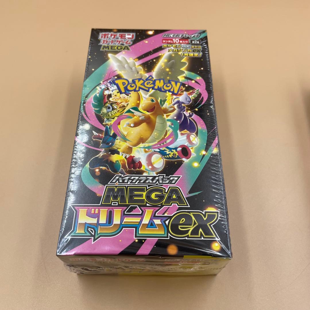 ポケモンカード MEGAドリームex 新品未開封 シュリンク付き BOX 遊戯王
