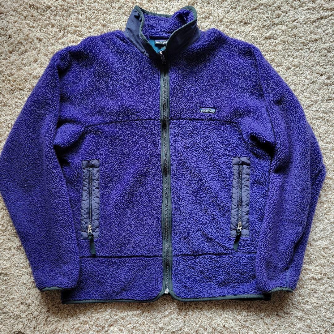 90s パタゴニア/レトロX 初期型/ブルーベリー/USA製/サイズXL - メルカリ