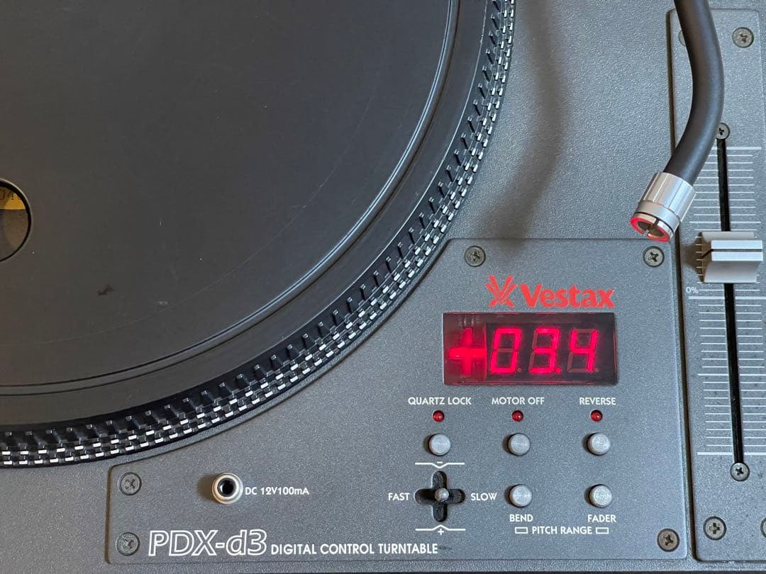 Vestax ベスタクス PDX-d3 ターンテーブル - メルカリ