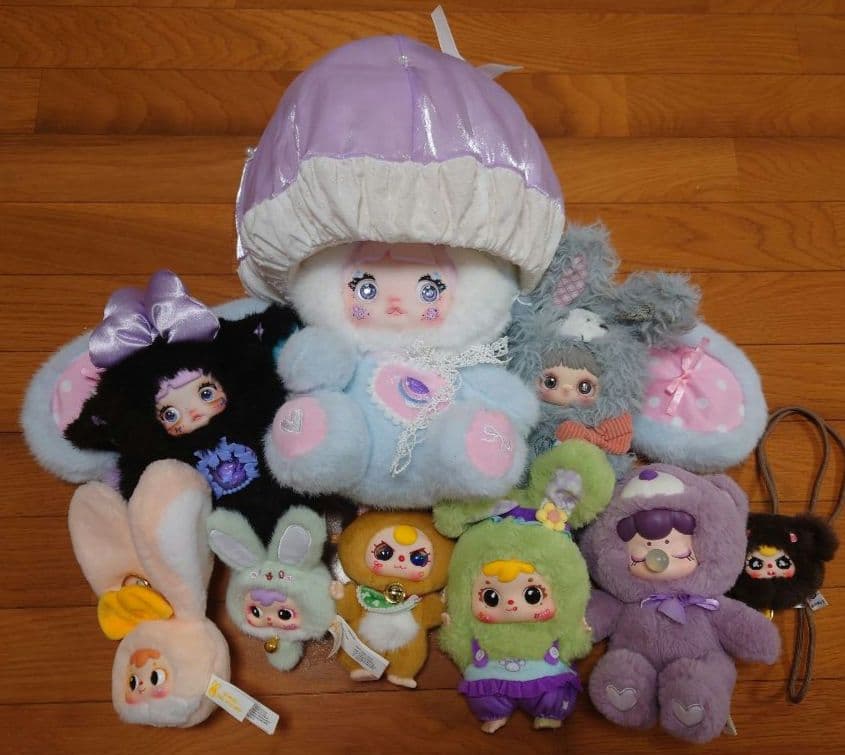 nomiちゃん　Nanci　maymei　三小毛　ぬいぐるみ　まとめ売り