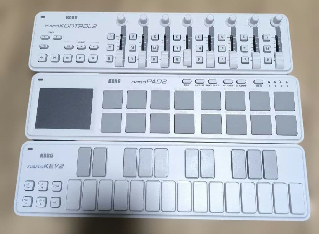 KORG nano 3点セット（KEY2 / PAD2 / KONTROL2）