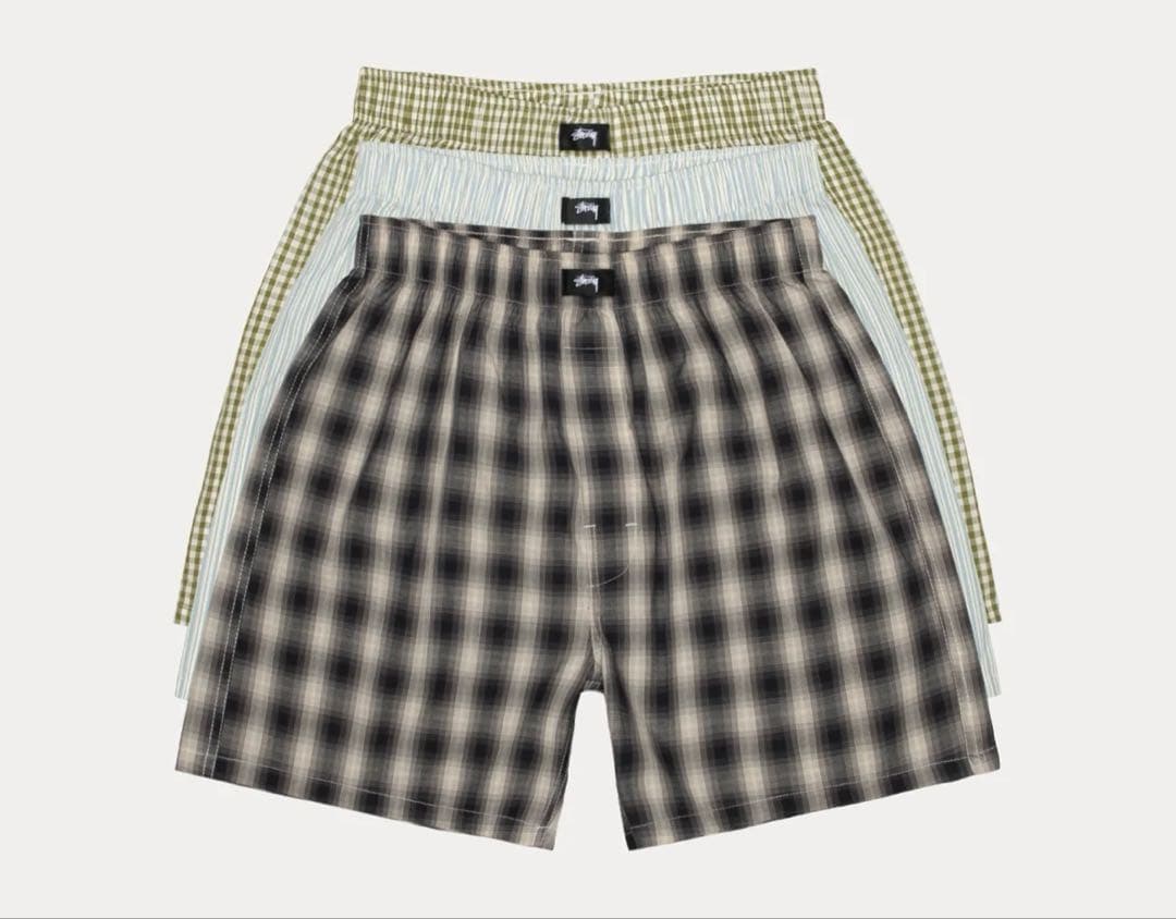 下着・アンダーウェア Stussy BOXER SHORT 3pac