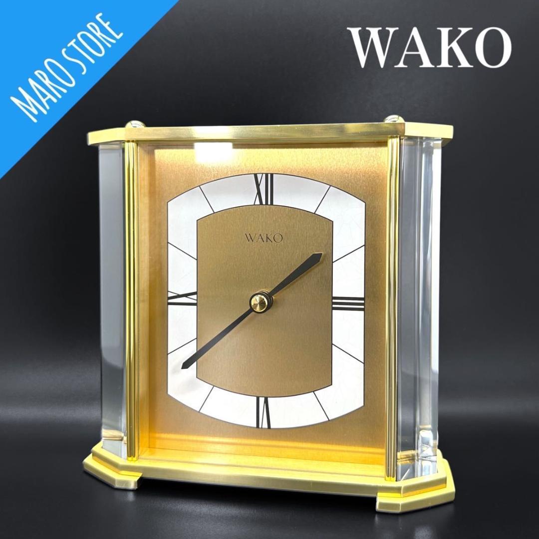 WAKO 和光 クリスタル 置時計 時計 インテリア 置き時計 | WAKO公式オンラインブティック | 銀座・和光