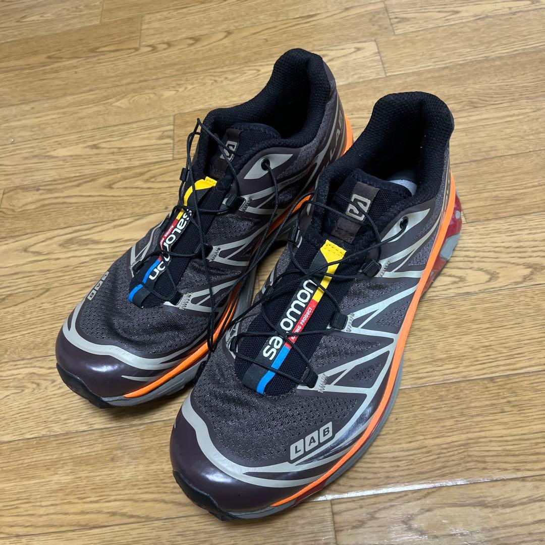 Salomon S/LAB XT-6 ブラウン/オレンジ
