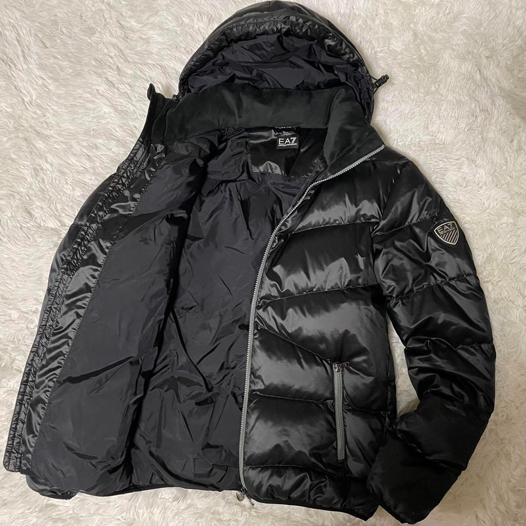 極美品 エンポリオアルマーニ ダウンジャケッダウンジャケット 2way W