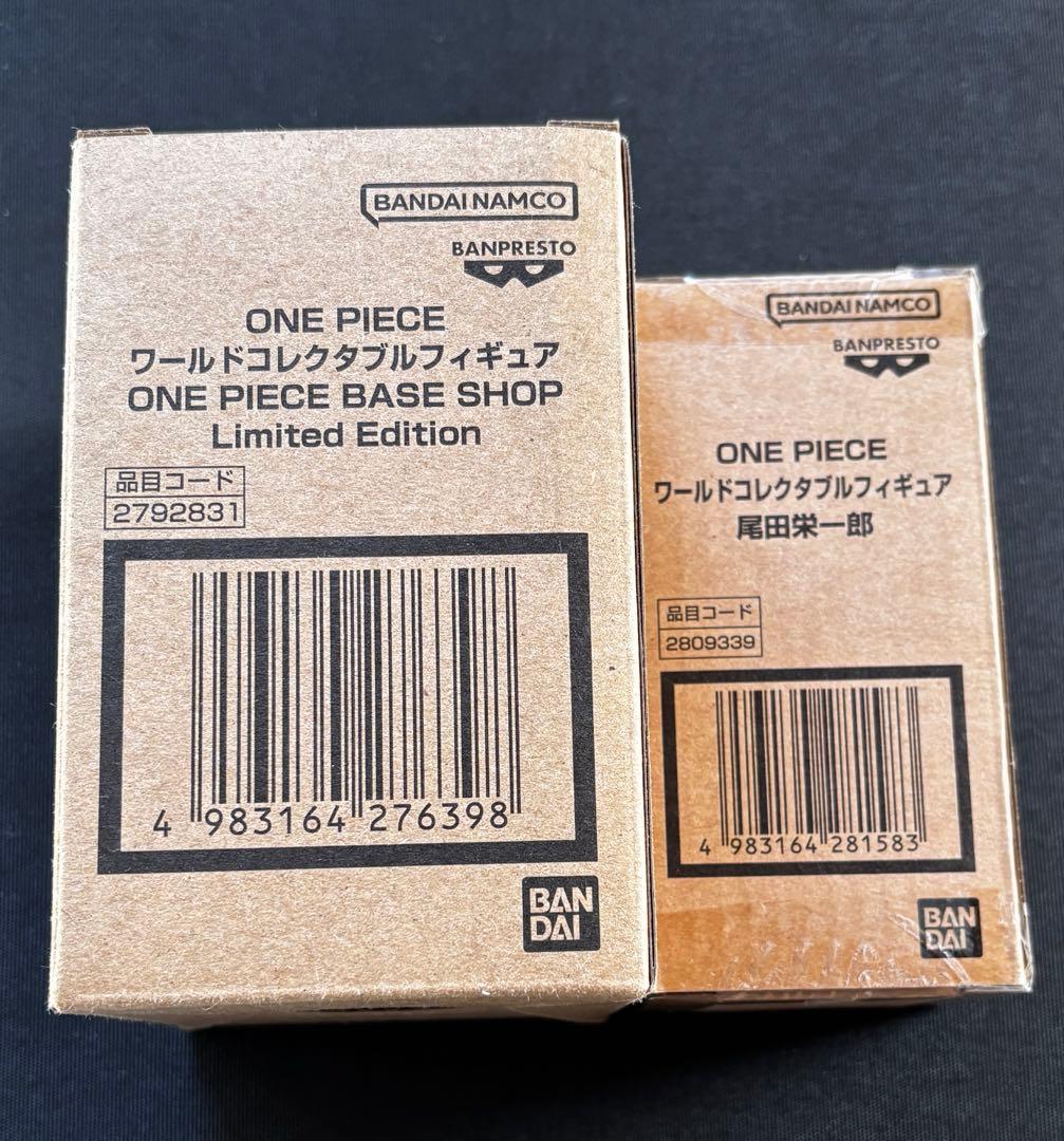 ONE PIECE BASE SHOP 尾田栄一郎 ルフィ ワーコレ セット - メルカリ