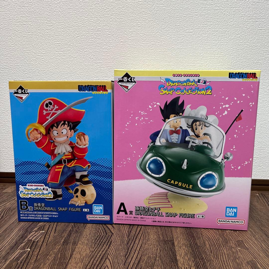 ドラゴンボール スナップフィギュア 1番くじ　A賞＋B賞　未開封　即購入OK