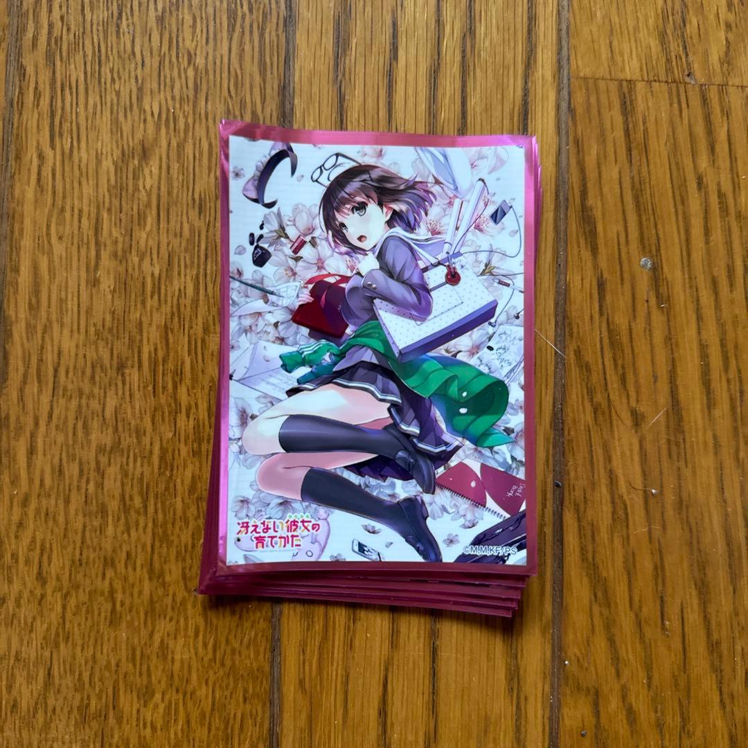 冴えカノ限定スリーブ 冴えカノ」「デート・ア・バレット」美麗カードスリーブ 4月下旬発売!