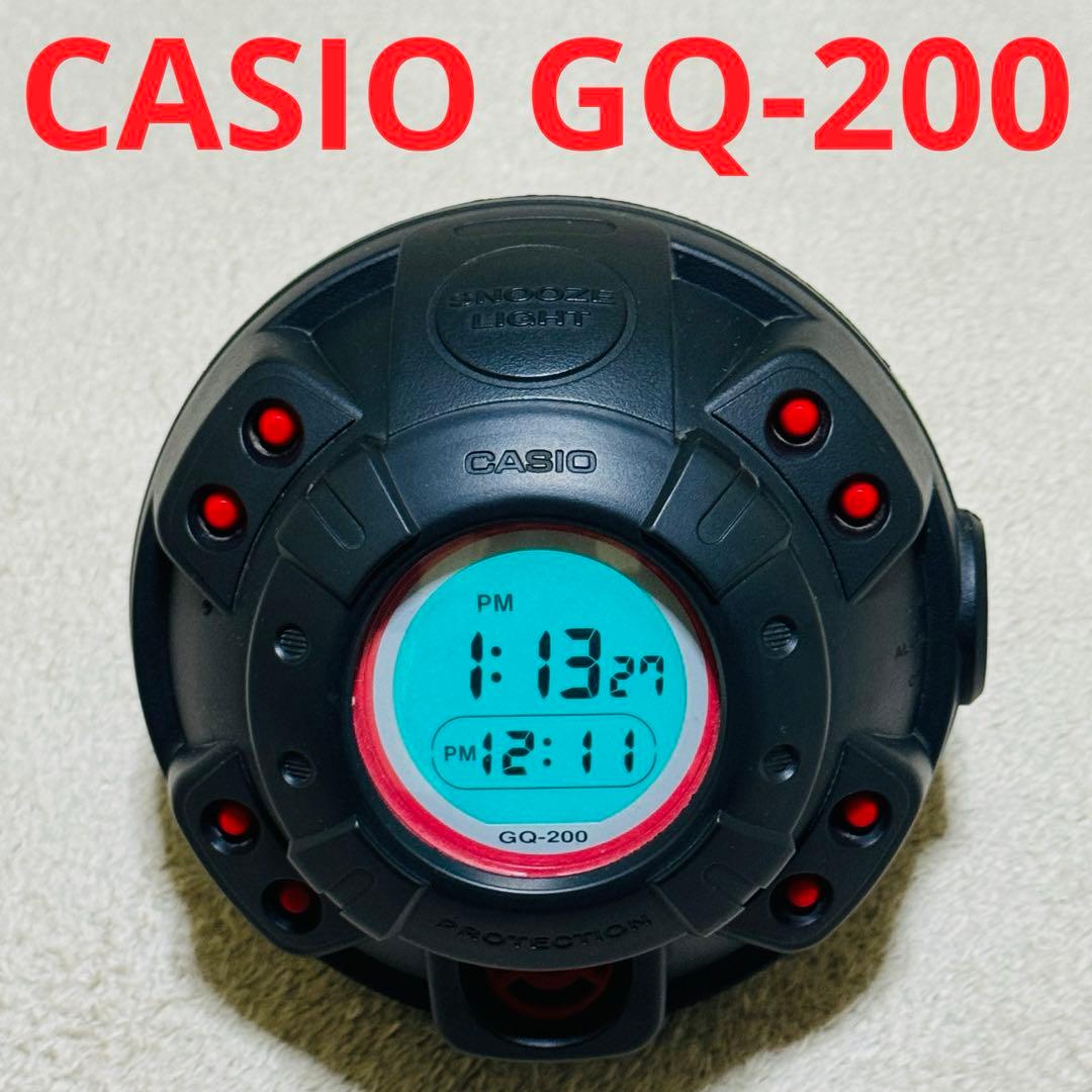 CASIO GQ-200 マッスルウォッチ G-SHOCK レア 目覚まし時計