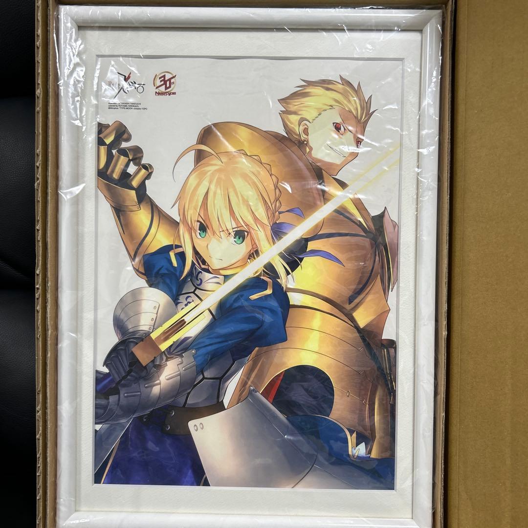ニュータイプ30周年記念グッズ　Fate/Zero 10色刷り額装複製原画2 ニュータイプ30周年記念グッズ Fate/Zero 10色刷り額装複製原画2