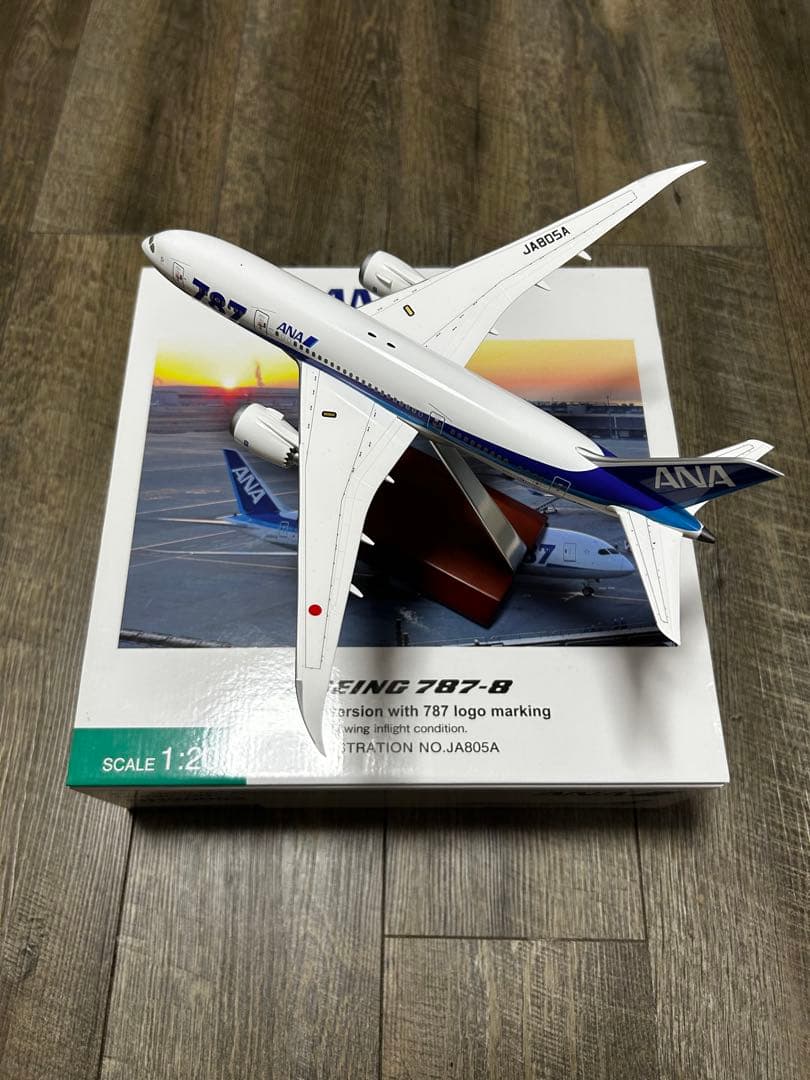 全日空商事 B787-8 1/200スケール 787ロゴ特別塗装機 ANAana - メルカリ
