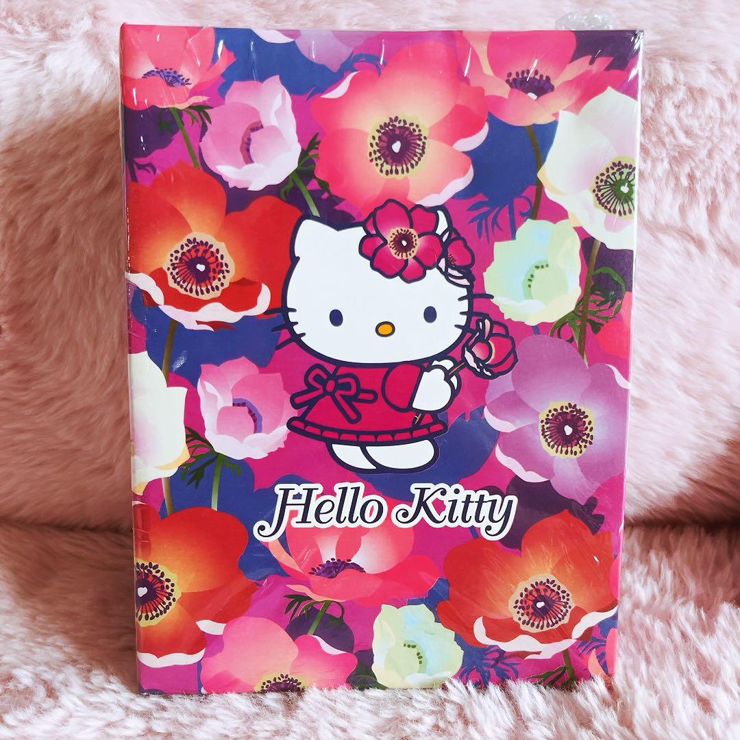 希少レア　ハローキティ　海外限定　フォトアルバム　フラワー　2002年製 レトロ