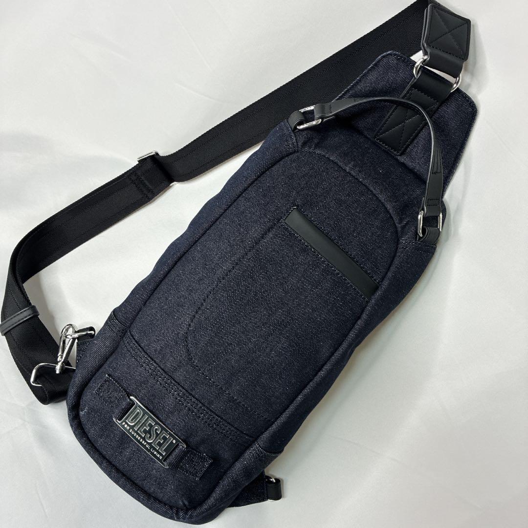 【未使用】DIESEL ディーゼル ボディバッグ デニム