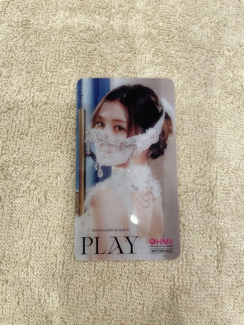 MISAMO PLAY HMV特典カード(サナ) - メルカリ