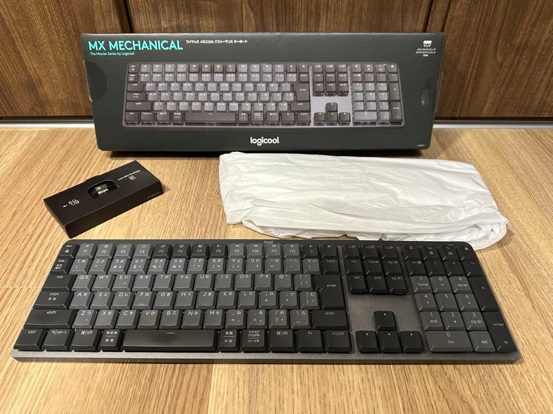 【中古】ロジクール　MX MECHANICAL　茶軸 タクタイル