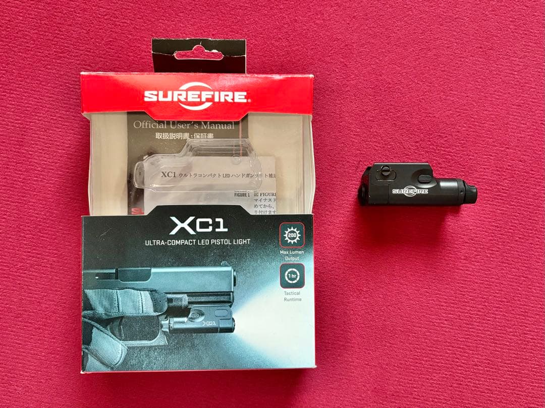 実物 シュアファイア XC-1