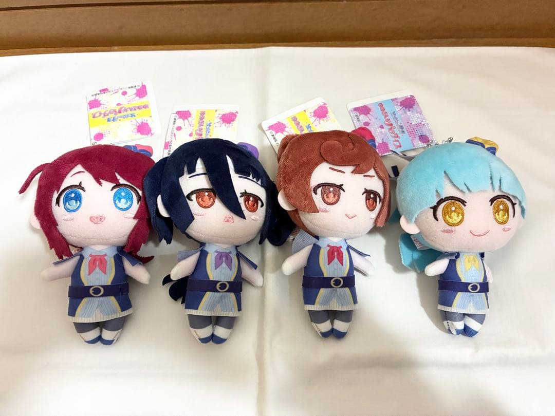 ゾンビランドサガ ふぁぶぬい Part1、2 4種、4点 プライズ ぬいぐるみ