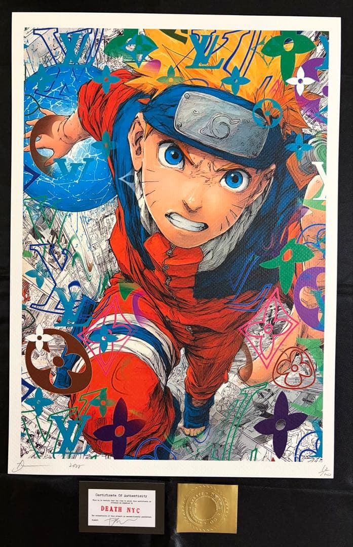 世界限定100枚 DEATH NYC アート ポスター nrt01